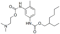 [3-[[[2-(Dimethylamino)ethoxy]carbonyl]amino]-4-methylphenyl]carbamic acid (2-ethylhexyl) ester CAS#: 68227-45-2
