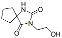 3-(2-Hydroxyethyl)-1,3-diazaspiro[4.4]nonane-2,4-dione CAS#: 710-88-3