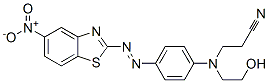 3-[(2-Hydroxyethyl)[4-[(5-nitrobenzothiazol-2-yl)azo]phenyl]amino]propanenitrile CAS#: 67906-34-7