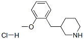 3-(2-METHOXYBENZYL)PIPERIDINE HYDROCHLORIDE CAS#: 625454-22-0