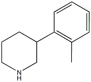 3-(2-methylphenyl)piperidine CAS#: 661470-63-9