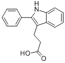 3-(2-phenyl-1H-indol-3-yl)propanoic acid CAS#: 62663-27-8
