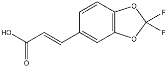 3-[2,2-DIFLUOROBENZO[1,3]-DIOXOL-5-YL]ACRYLIC ACID CAS#: 721-13-1