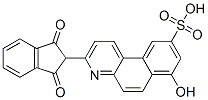 3-(2,3-dihydro-1,3-dioxo-1H-inden-2-yl)-7-hydroxybenzo[f]quinoline-9-sulphonic acid CAS#: 60077-42-1