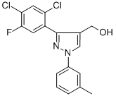 (3-(2,4-DICHLORO-5-FLUOROPHENYL)-1-M-TOLYL-1H-PYRAZOL-4-YL)METHANOL CAS#: 618441-90-0