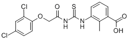3-[[[[(2,4-DICHLOROPHENOXY)ACETYL]AMINO]THIOXOMETHYL]AMINO]-2-METHYL-BENZOIC ACID CAS#: 530134-78-2