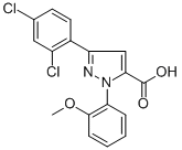 3-(2,4-DICHLOROPHENYL)-1-(2-METHOXYPHENYL)-1H-PYRAZOLE-5-CARBOXYLIC ACID CAS#: 618383-11-2