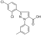 3-(2,4-DICHLOROPHENYL)-1-M-TOLYL-1H-PYRAZOLE-5-CARBOXYLIC ACID CAS#: 618383-12-3