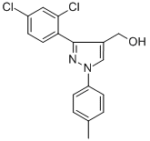 (3-(2,4-DICHLOROPHENYL)-1-P-TOLYL-1H-PYRAZOL-4-YL)METHANOL CAS#: 618383-35-0