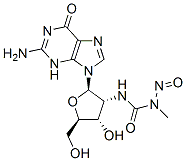3-[(2R,3R,4S,5R)-2-(2-amino-6-oxo-3H-purin-9-yl)-4-hydroxy-5-(hydroxym ethyl)oxolan-3-yl]-1-methyl-1-nitroso-urea CAS#: 66779-33-7