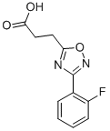 3-[3-(2-FLUOROPHENYL)-1,2,4-OXADIAZOL-5-YL]PROPANOIC ACID CAS#: 685525-40-0
