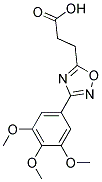 3-[3-(3,4,5-TRIMETHOXYPHENYL)-1,2,4-OXADIAZOL-5-YL]PROPANOIC ACID CAS#: 676475-38-0