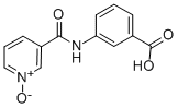 3-[(3-Carboxyphenyl)carbamoyl]pyridine 1-oxide CAS#: 62833-95-8