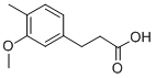 3-(3-METHOXY-4-METHYL-PHENYL)-PROPIONIC ACID CAS#: 67199-60-4
