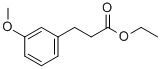3-(3-METHOXY-PHENYL)-PROPIONIC ACID ETHYL ESTER CAS#: 7116-39-4