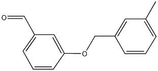 3-[(3-METHYLBENZYL)OXY]BENZALDEHYDE CAS#: 590354-44-2