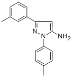 3-(3-METHYLPHENYL)-1-(4-METHYLPHENYL)-1H-PYRAZOL-5-AMINE CAS#: 618092-88-9