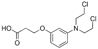 3-[3-[bis(2-chloroethyl)amino]phenoxy]propanoic acid CAS#: 64977-02-2