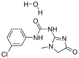 3-(3-chlorophenyl)-1-(1-methyl-4-oxo-5H-imidazol-2-yl)urea hydrate CAS#: 63540-28-3