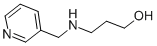 3-[(3-pyridylmethyl)amino]propanol CAS#: 6951-00-4