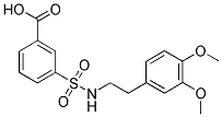 3-([(3,4-DIMETHOXYPHENETHYL)AMINO]SULFONYL)BENZOIC ACID CAS#: 695191-70-9