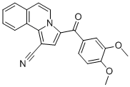 3-(3,4-dimethoxybenzoyl)pyrrolo[2,1-a]isoquinoline-1-carbonitrile CAS#: 618070-11-4