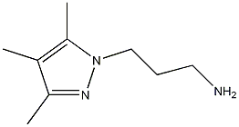3-(3,4,5-trimethyl-1H-pyrazol-1-yl)propan-1-amine CAS#: 69980-77-4