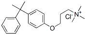 3-[4-(1-methyl-1-phenylethyl)phenoxy]propyltrimethylammonium chloride CAS#: 68928-63-2