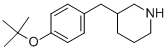 3-[[4-(1,1-DIMETHYLETHOXY)PHENYL]METHYL]-PIPERIDINE CAS#: 661470-64-0