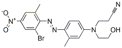3-[[4-[(2-bromo-6-methyl-4-nitrophenyl)azo]-3-methylphenyl](2-hydroxyethyl)amino]propiononitrile CAS#: 68214-79-9