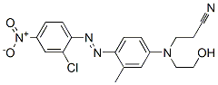 3-[[4-[(2-chloro-4-nitrophenyl)azo]-3-methylphenyl](2-hydroxyethyl)amino]propiononitrile CAS#: 65086-47-7