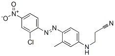 3-[[4-[(2-chloro-4-nitrophenyl)azo]-3-methylphenyl]amino]propiononitrile CAS#: 68391-51-5