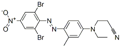 3-[[4-[(2,6-Dibromo-4-nitrophenyl)azo]-3-methylphenyl]ethylamino]propanenitrile CAS#: 67906-35-8