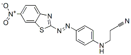 3-[[4-[(6-nitrobenzothiazol-2-yl)azo]phenyl]amino]propiononitrile CAS#: 61488-76-4