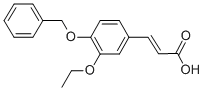 3-(4-BENZYLOXY-3-ETHOXY-PHENYL)-ACRYLIC ACID CAS#: 565174-23-4