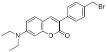 3-[4-(BROMOMETHYL)PHENYL]-7-(DIETHYLAMIN CAS#: 177093-58-2