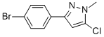 3-(4-BROMOPHENYL)-5-CHLORO-1-METHYL-1H-PYRAZOLE CAS#: 524740-36-1