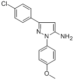 3-(4-CHLOROPHENYL)-1-(4-METHOXYPHENYL)-1H-PYRAZOL-5-AMINE CAS#: 618098-06-9