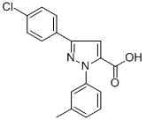 3-(4-CHLOROPHENYL)-1-M-TOLYL-1H-PYRAZOLE-5-CARBOXYLIC ACID CAS#: 618102-49-1