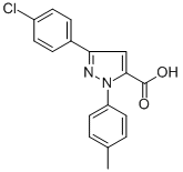 3-(4-CHLOROPHENYL)-1-P-TOLYL-1H-PYRAZOLE-5-CARBOXYLIC ACID CAS#: 618102-35-5