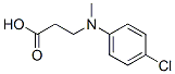 3-[(4-CHLOROPHENYL)(METHYL)AMINO]PROPANOIC ACID CAS#: 62675-35-8