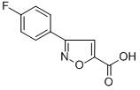 3-(4-FLUORO-PHENYL)-ISOXAZOLE-5-CARBOXYLIC ACID CAS#: 618383-48-5
