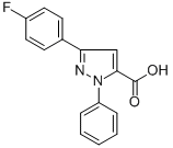 3-(4-FLUOROPHENYL)-1-PHENYL-1H-PYRAZOLE-5-CARBOXYLIC ACID CAS#: 618102-72-0