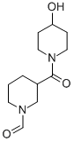 3-(4-HYDROXYPIPERIDINE-1-CARBONYL)PIPERIDINE-1-CARBALDEHYDE CAS#: 667462-11-5