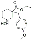 3-(4-METHOXYBENZYL)PIPERIDINE-3-ETHYLCARBOXYLATE HYDROCHLORIDE CAS#: 176524-06-4