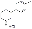 3-(4-METHYLPHENYL) PIPERIDINE HYDROCHLORIDE CAS#: 65367-98-8