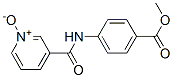 3-[[4-(Methyloxycarbonyl)phenyl]carbamoyl]pyridine 1-oxide CAS#: 65101-47-5