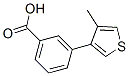 3-(4-Methylthiophen-3-yl)benzoic acid CAS#: 177735-15-8