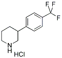 3-(4-(TRIFLUOROMETHYL)PHENYL)PIPERIDINE HYDROCHLORIDE CAS#: 667461-63-4