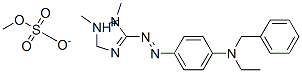 3-[[4-[benzylethylamino]phenyl]azo]-1,2-dimethyl-1H-1,2,4-triazolium methyl sulphate CAS#: 68877-59-8